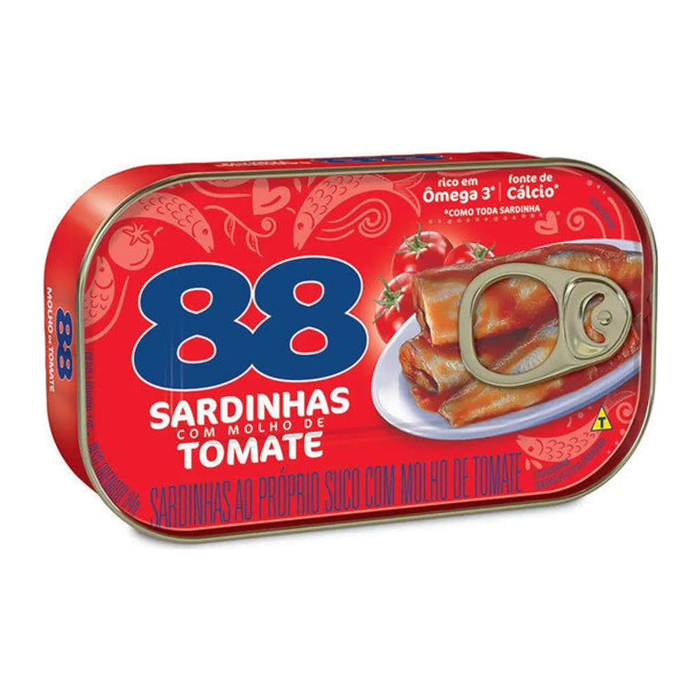 88 Sardines in Tomato Sauce 125 g