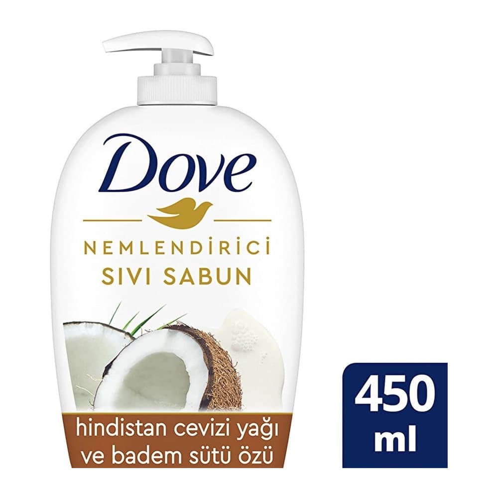 Dove Coconut & Almond Liquid Hand Soap 450 ml