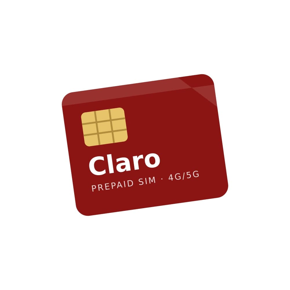 Claro Prepaid SIM Card