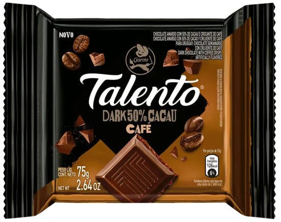 Garoto Talento Dark 50% cacau 75 g
