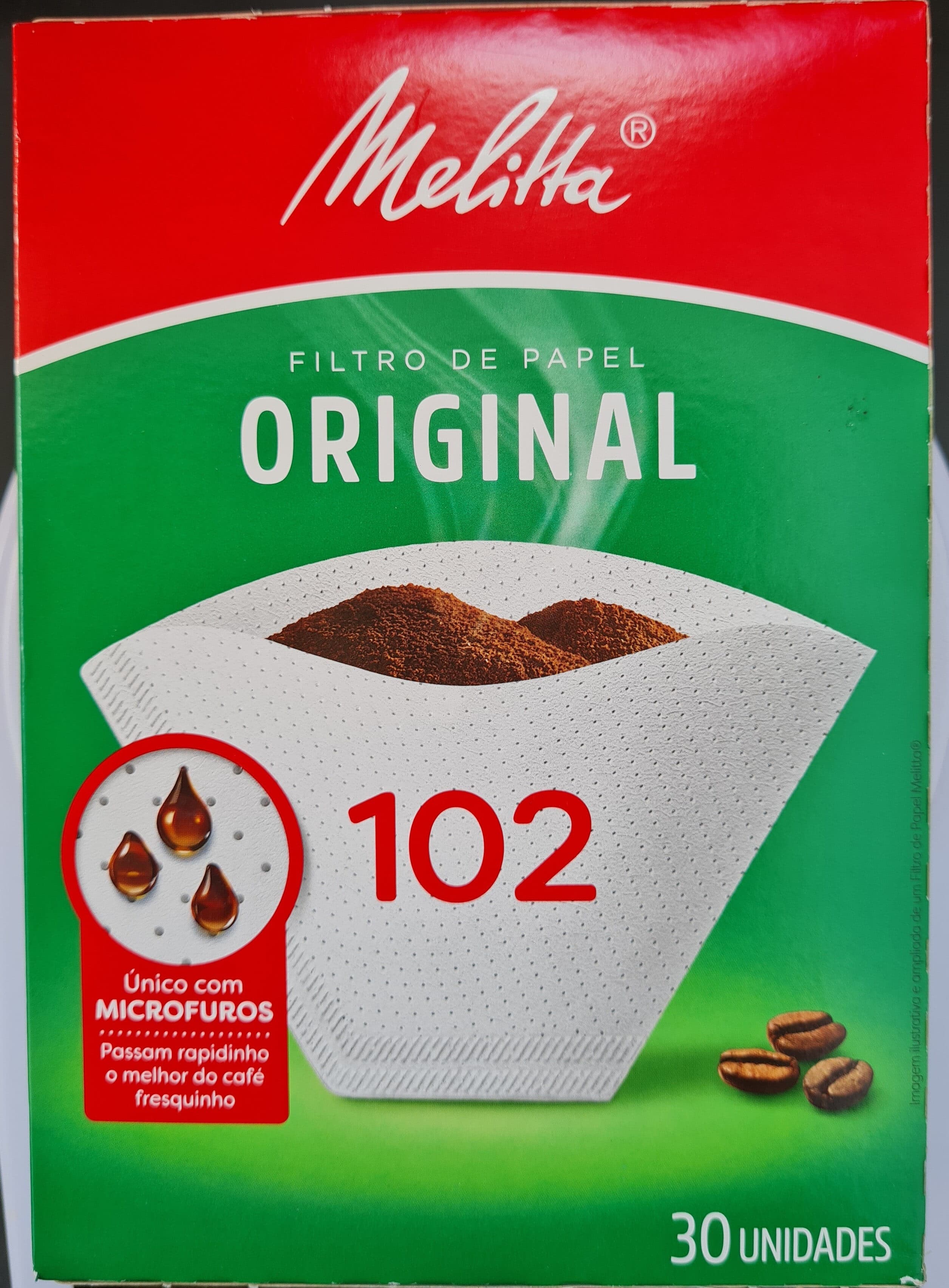 Filtro de papel Melitta 30 un